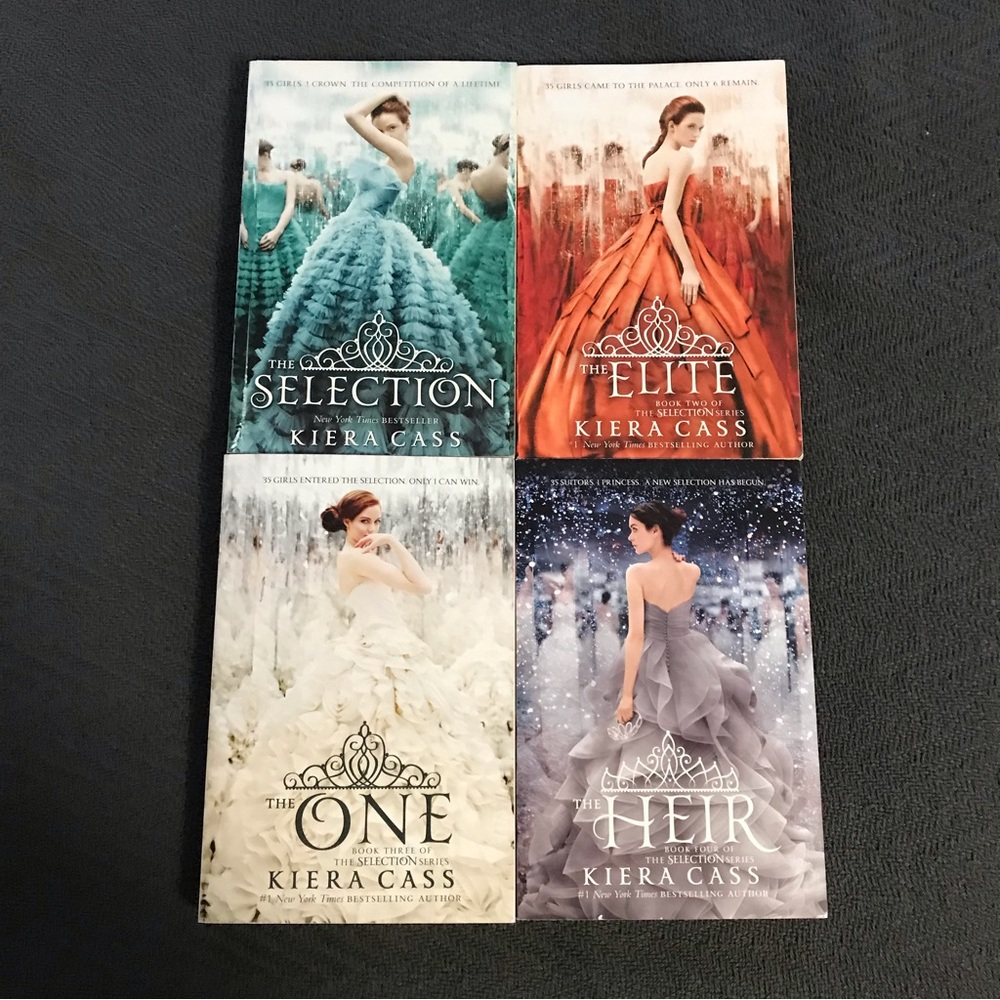 Kiera Cass Boxed Set Books The Selection Elite One Heir Harper Teen